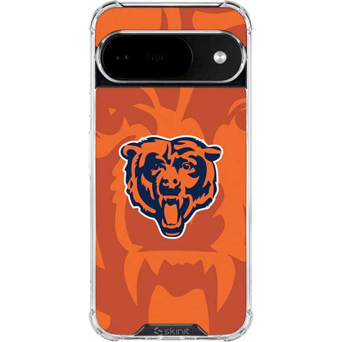 NFL Chicago Bears Double Vision Google Pixel 10 Clear Case